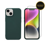 Redshield iPhone 14 TPU & Tempered Glass Green 1