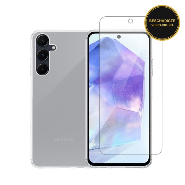 Redshield Samsung Galaxy A35 TN TPU & Tempered Glass Transparent · beschädigte Verpackung