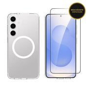 Redshield Samsung Galaxy S25+ Magnetic Acrylic Case & Full Face Tempered Glass Set 1