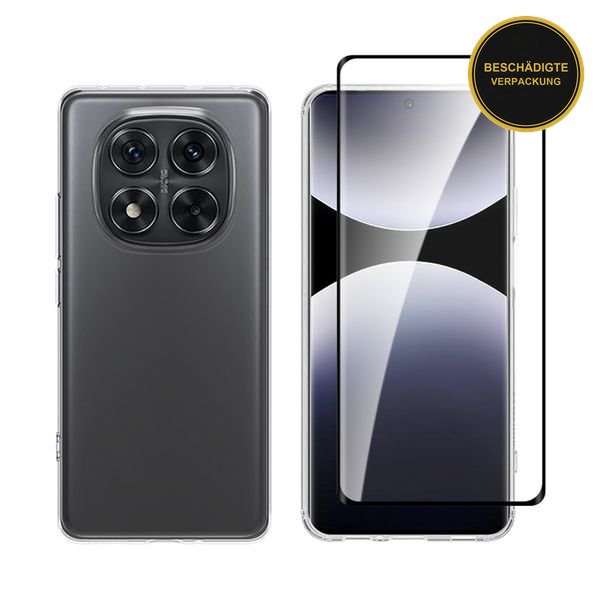 Redshield Xiaomi Redmi Note 14 Pro 5G/Poco X7 TPU & 3D Curved Tempered Glass