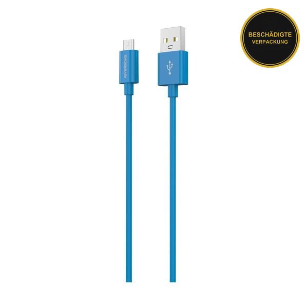 Riversong Lotus 08 USB to Micro USB 1.2m Blue · beschädigte Verpackung