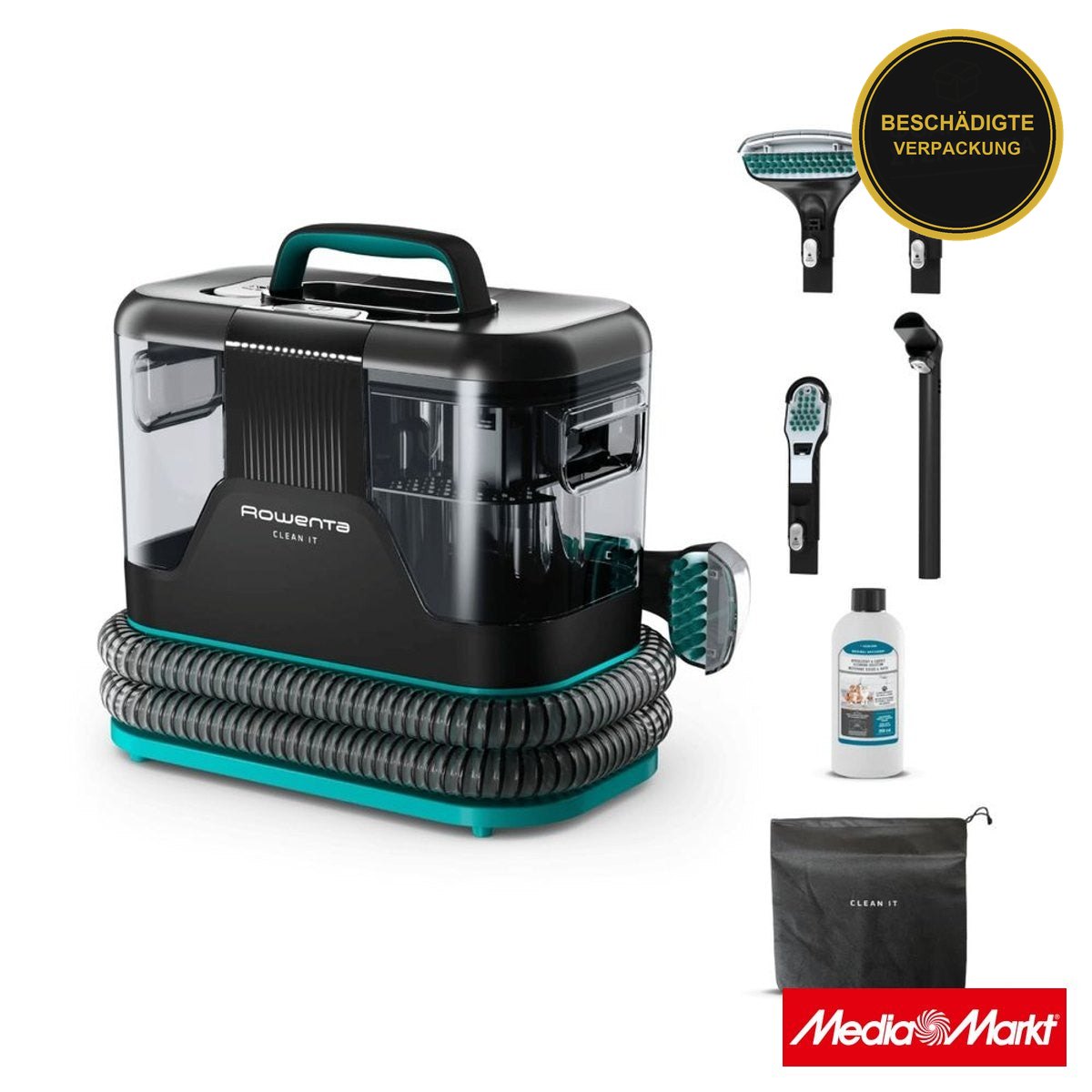 Rowenta Clean It IN5020 Gerät Entfernen Flecken