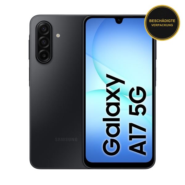 Samsung Galaxy A17 4GB/128GB Black 5G · beschädigte Verpackung