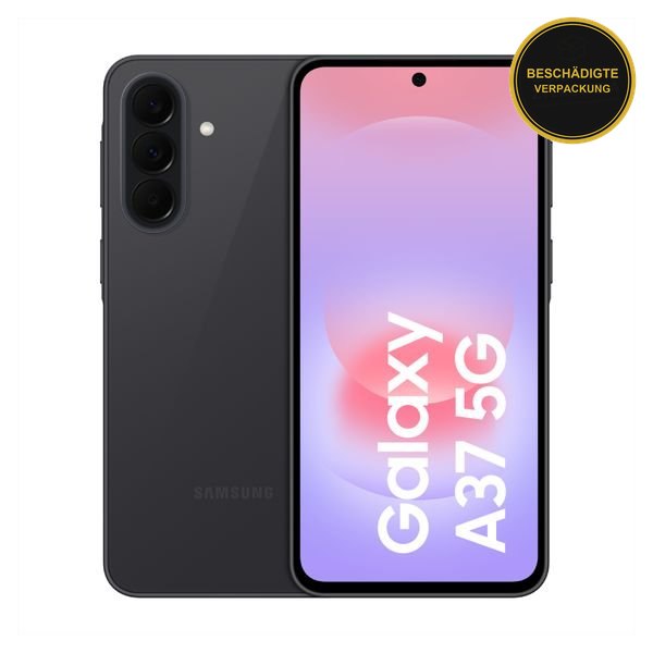 Samsung Galaxy A37 6GB/128GB Awesome Charcoal 5G · beschädigte Verpackung