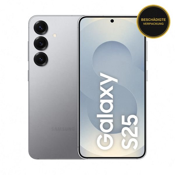 Samsung Galaxy S25 5G 12GB/128GB Silver Shadow · beschädigte Verpackung