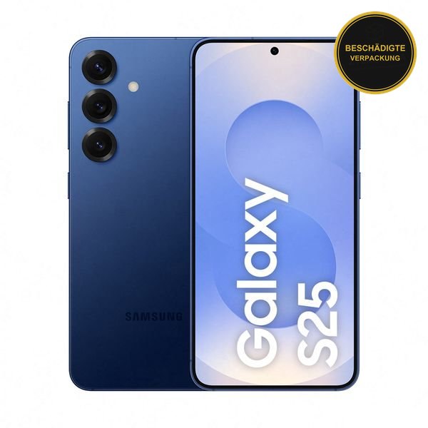 Samsung Galaxy S25 5G 12GB/256GB Navy · beschädigte Verpackung