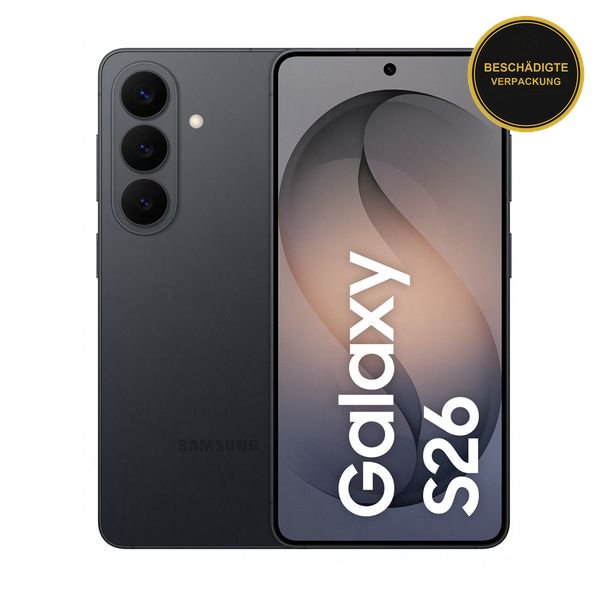 Samsung Galaxy S26 12GB/256GB Black · beschädigte Verpackung