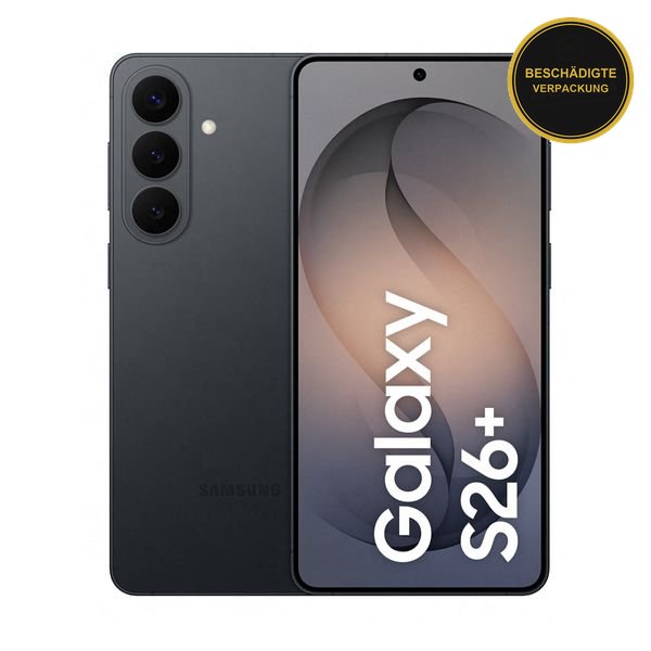 Samsung Galaxy S26+ 12GB/256GB Black · beschädigte Verpackung
