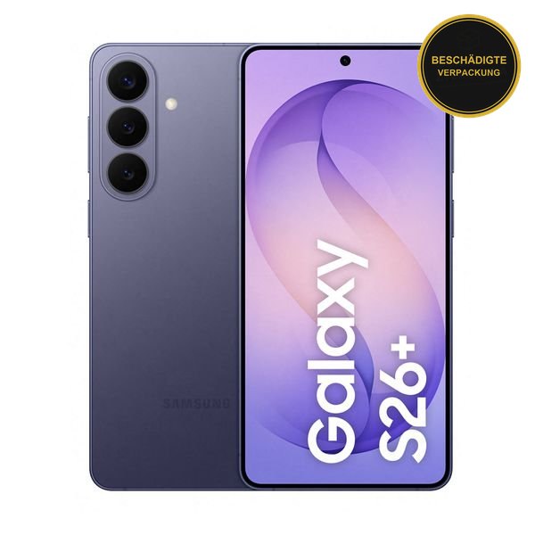 Samsung Galaxy S26+ 12GB/256GB Cobalt Violet · beschädigte Verpackung