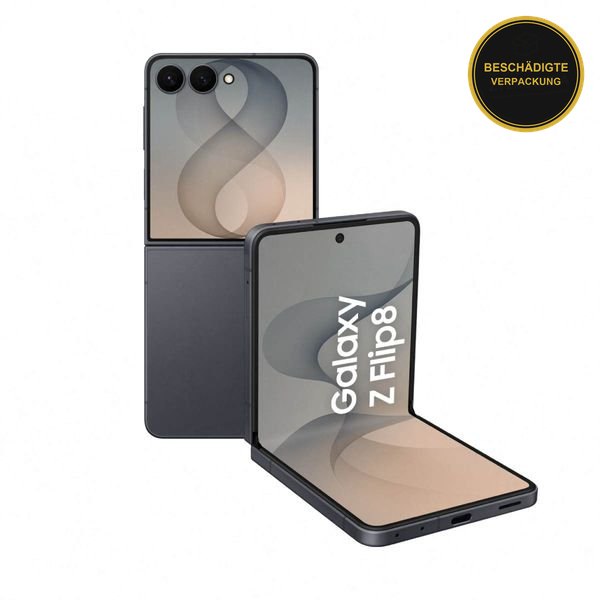 Samsung Galaxy Z Flip8 12GB/256GB Graphite 5G · beschädigte Verpackung