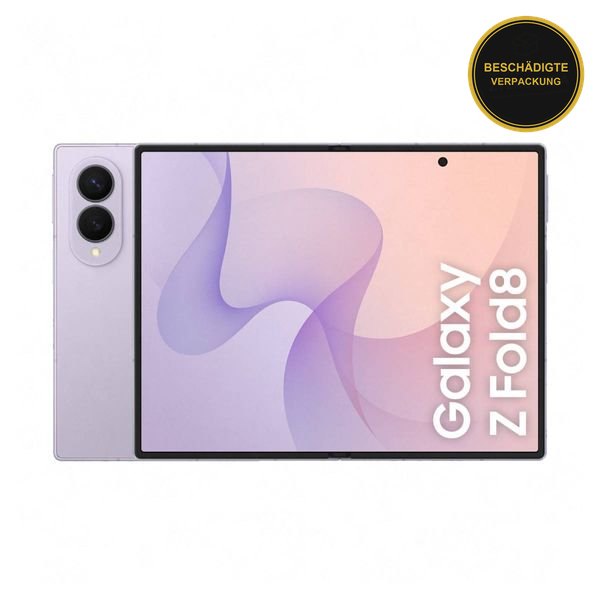 Samsung Galaxy Z Fold8 12GB/256GB Lavender 5G · beschädigte Verpackung