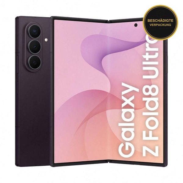 Samsung Galaxy Z Fold8 Ultra 12GB/512GB Violet Shadow 5G · beschädigte Verpackung