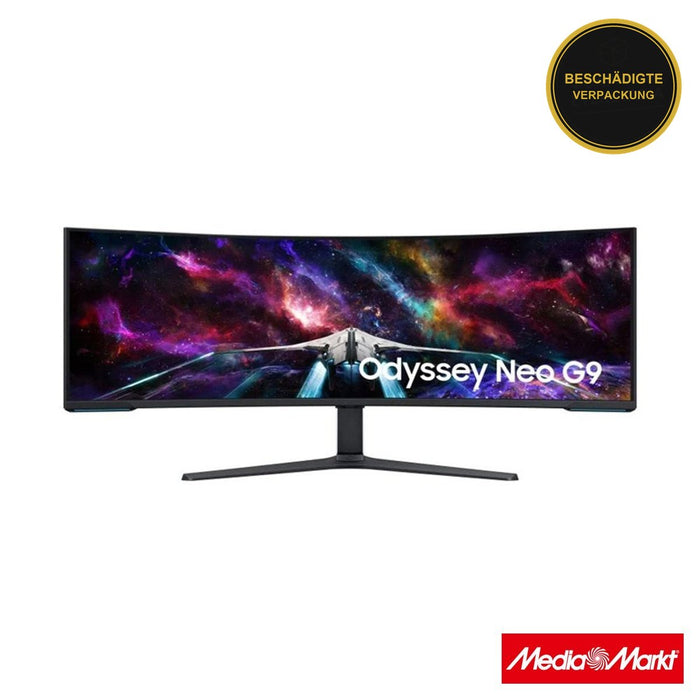 Samsung Neo G9 LS57CG952NUXEN · beschädigte Verpackung