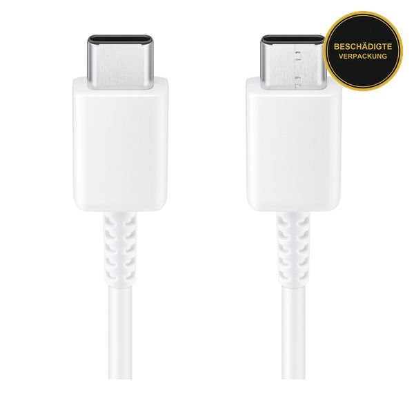 Samsung Type-C to Type-C 1m White · beschädigte Verpackung