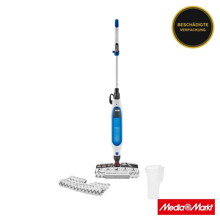 Shark Klik N’ Flip Steam S6001EU · beschädigte Verpackung