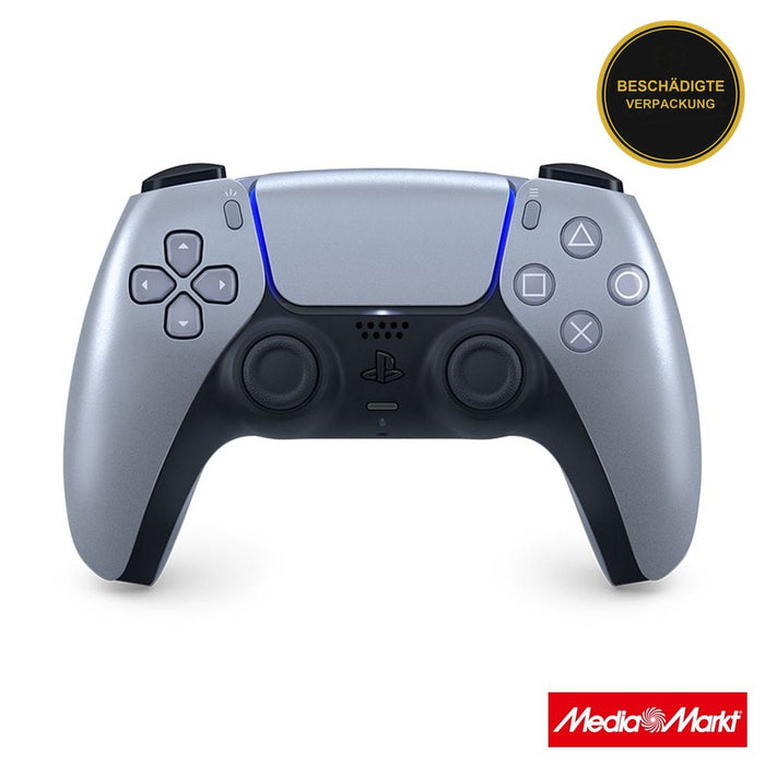 Sony DualSense Wireless Controller Sterling Silver · beschädigte Verpackung