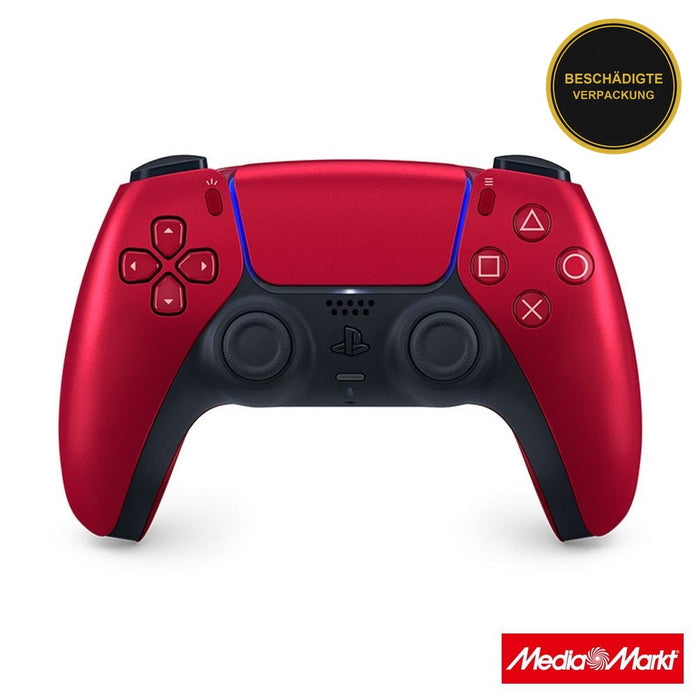 Sony DualSense Wireless Controller Volcanic Red · beschädigte Verpackung