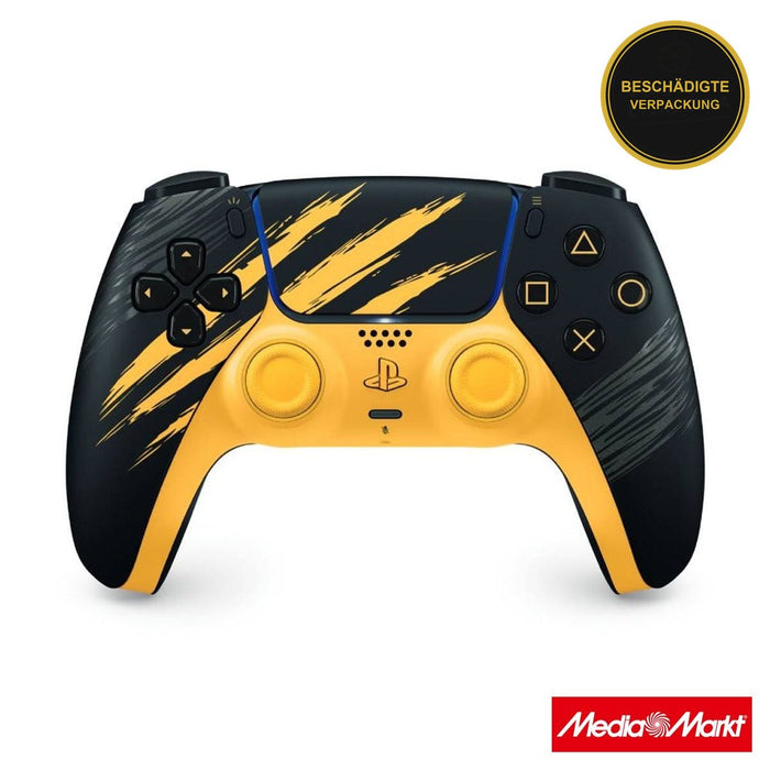 Sony DualSense Wireless Controller Wolverine Yellow Limited Edition · beschädigte Verpackung
