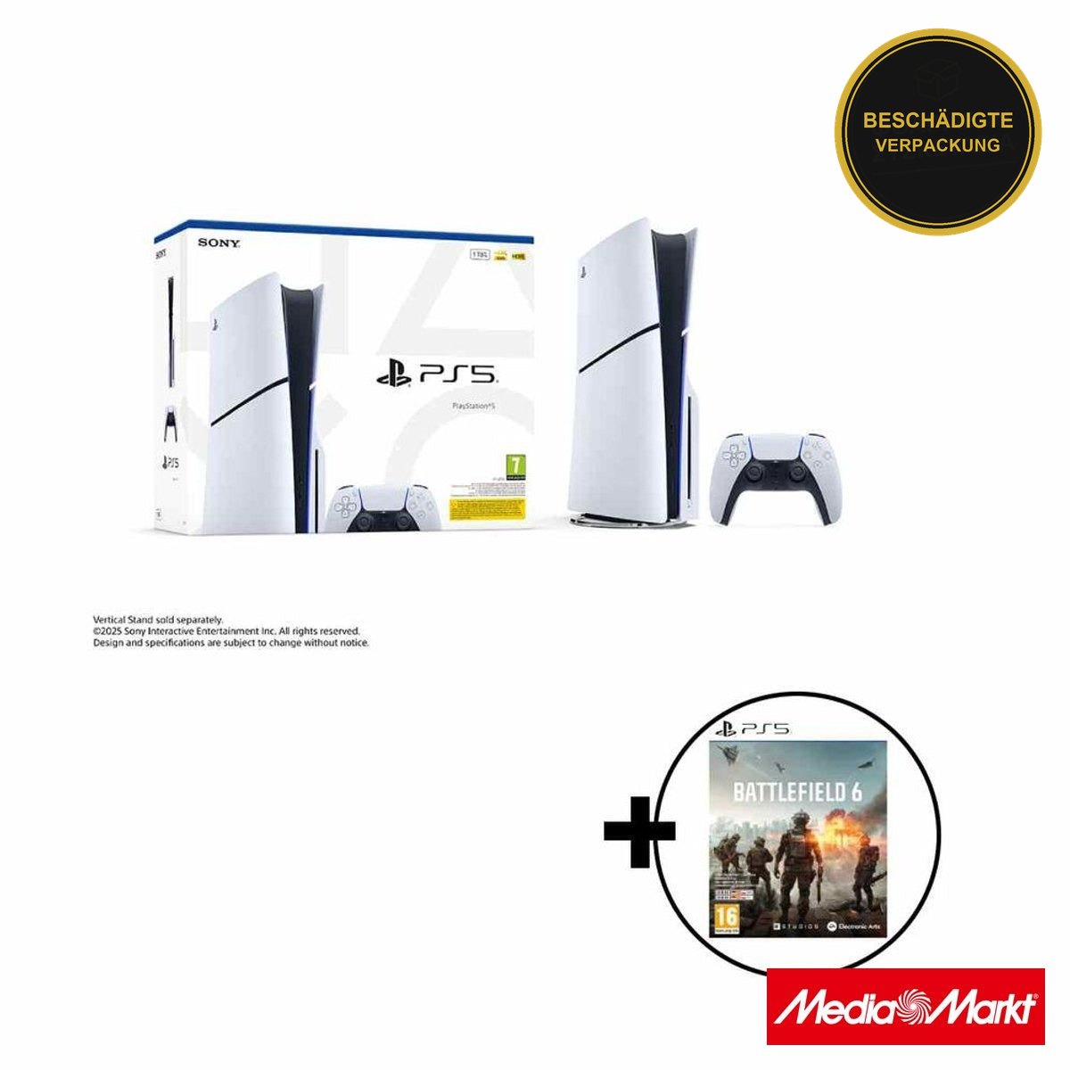 Sony PS5 Slim Edition 1TB & Battlefield 6