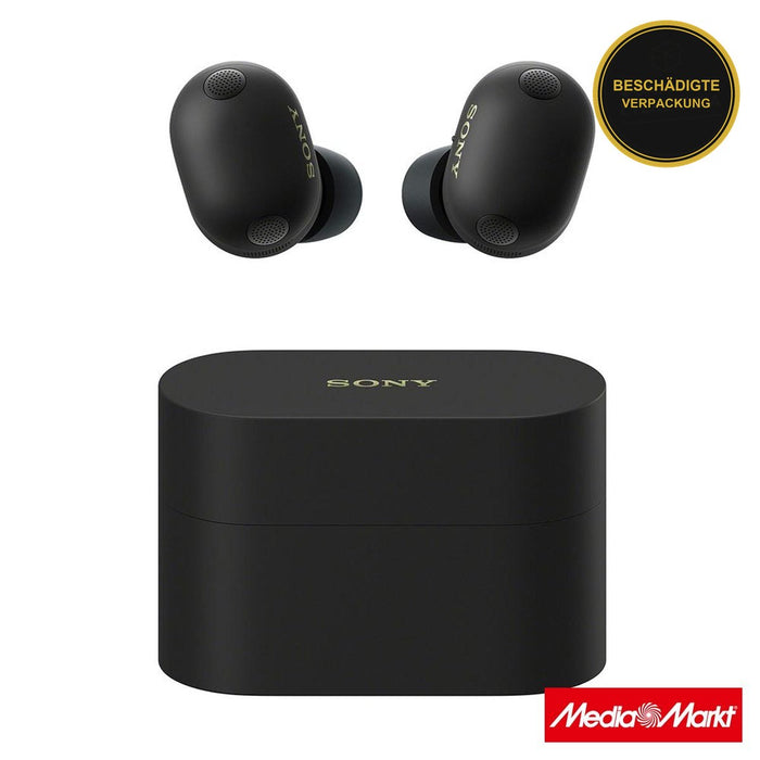 Sony WF-1000XM6 Wireless Noise Cancelling Earbuds - Black · beschädigte Verpackung