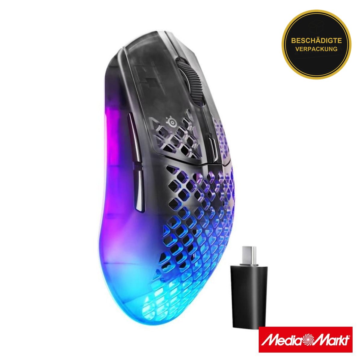 SteelSeries Aerox 3 Gen 2 Wireless Shadow