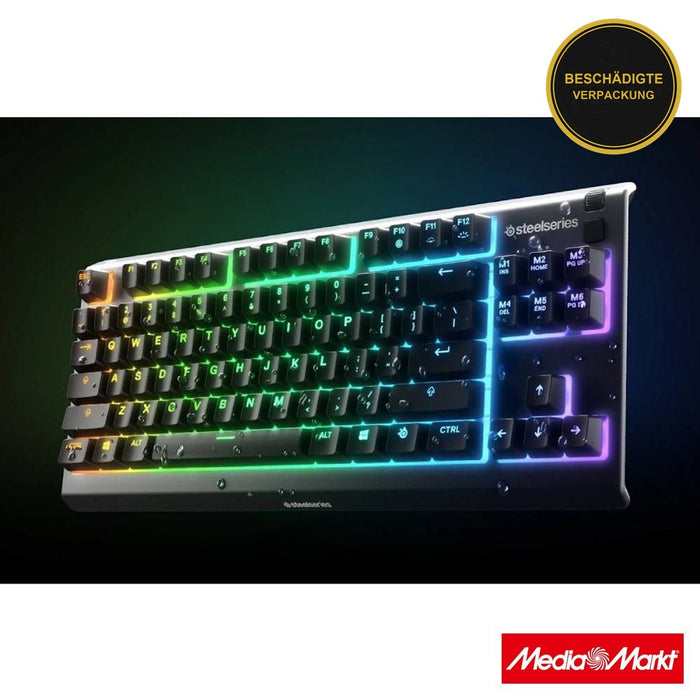 SteelSeries Apex 3 TKL US Black · beschädigte Verpackung