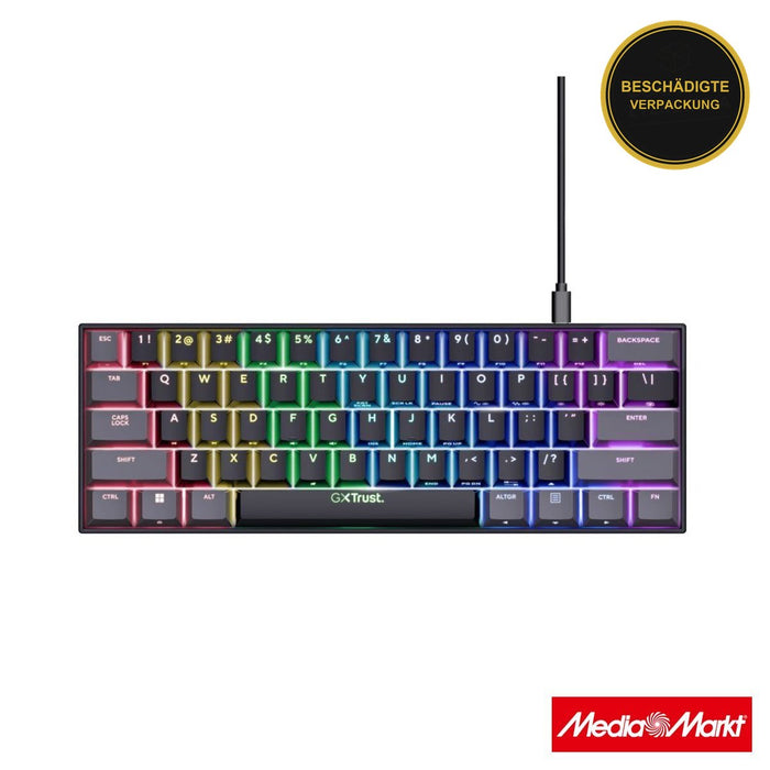 Trust GXT 867 Acira 60% mini mechanical · beschädigte Verpackung