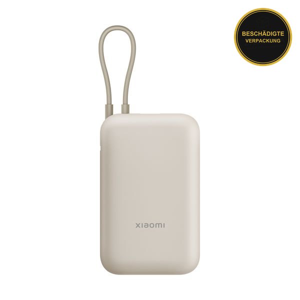 Xiaomi 10000mAh White · beschädigte Verpackung